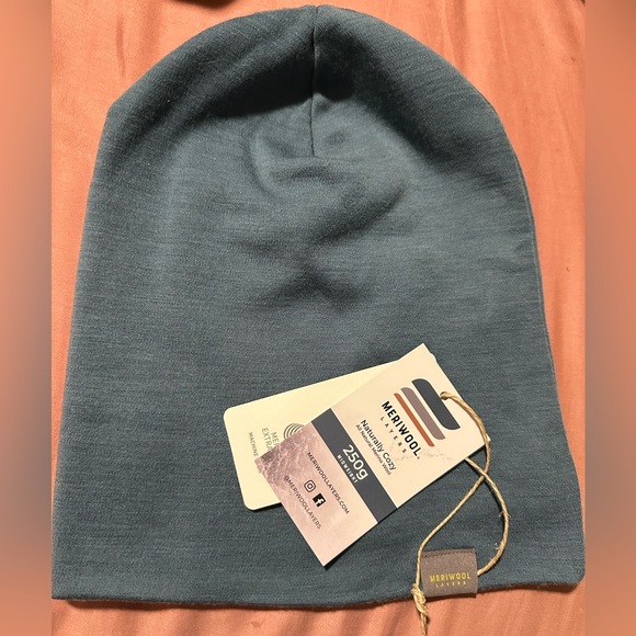 Meriwool Layers Unisex Adult 250g Midweight Beanie All natural Merino Wool - Picture 1 of 5